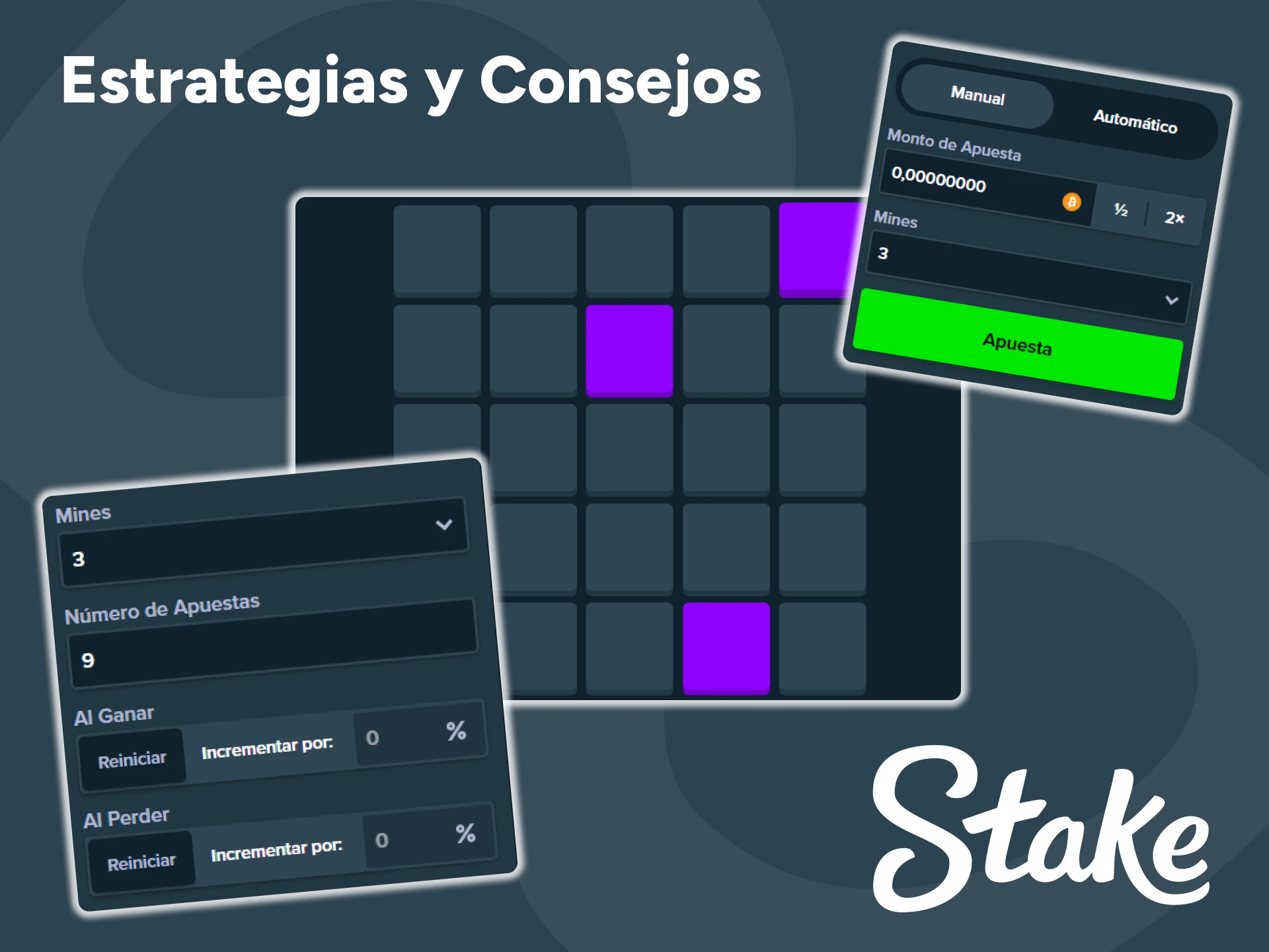 Echa un vistazo a las principales estrategias ganadoras del juego Mines de Stake.